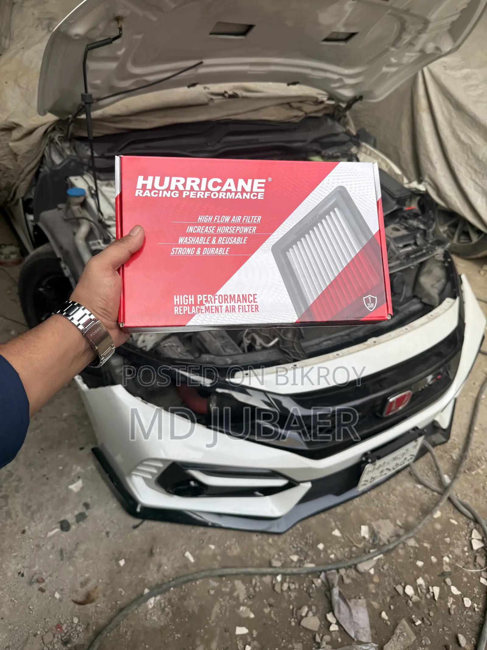 হারিকেন পারফরম্যান্স এয়ারফিল্টার এখন বাংলাদেশে