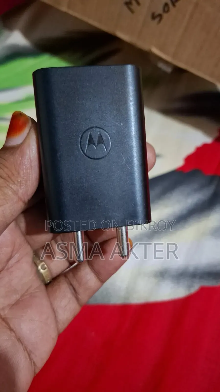 Motorola 33 W Original Charger Only Adapter