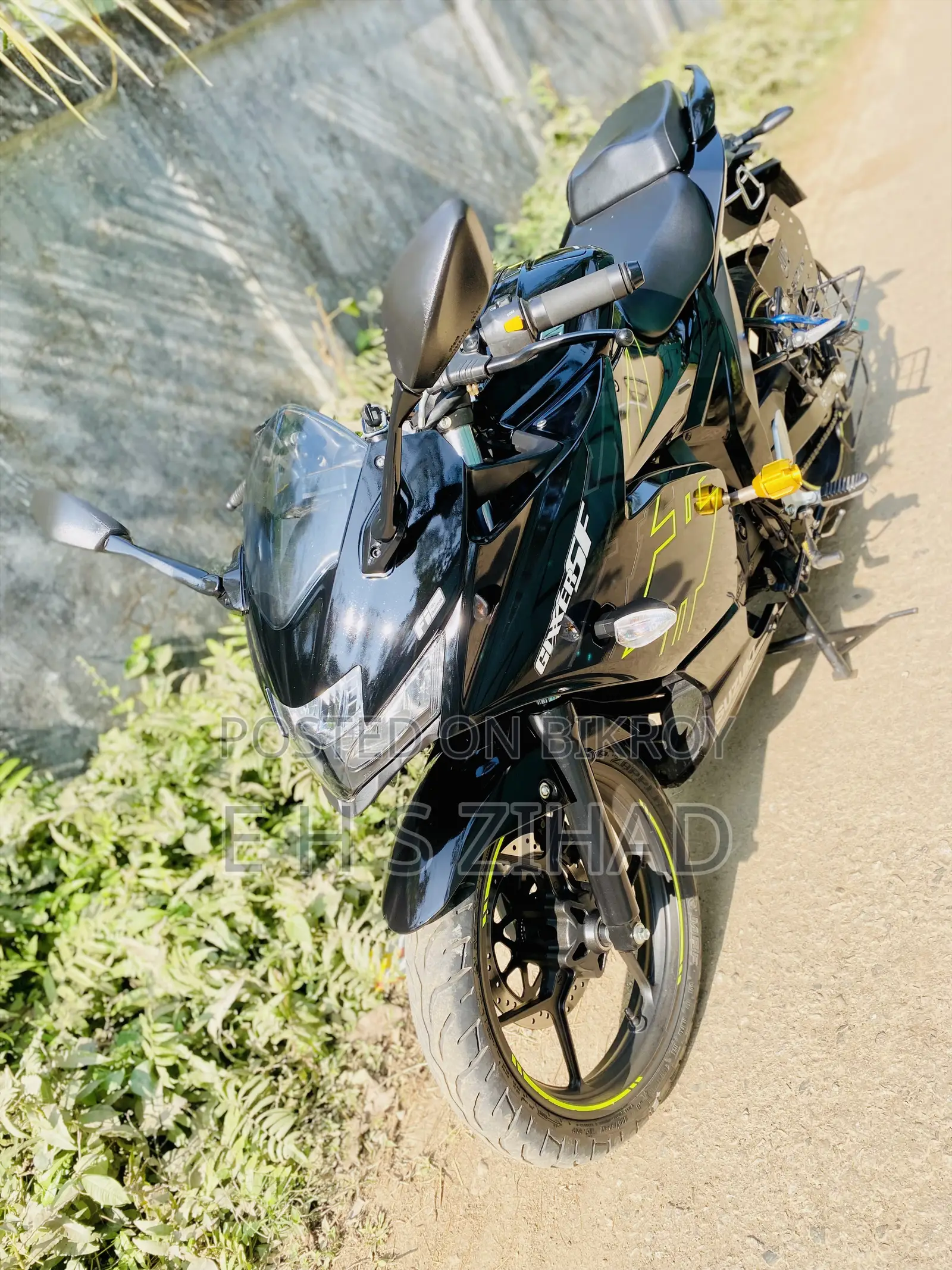 Suzuki Gixxer SF FI 2024 Black