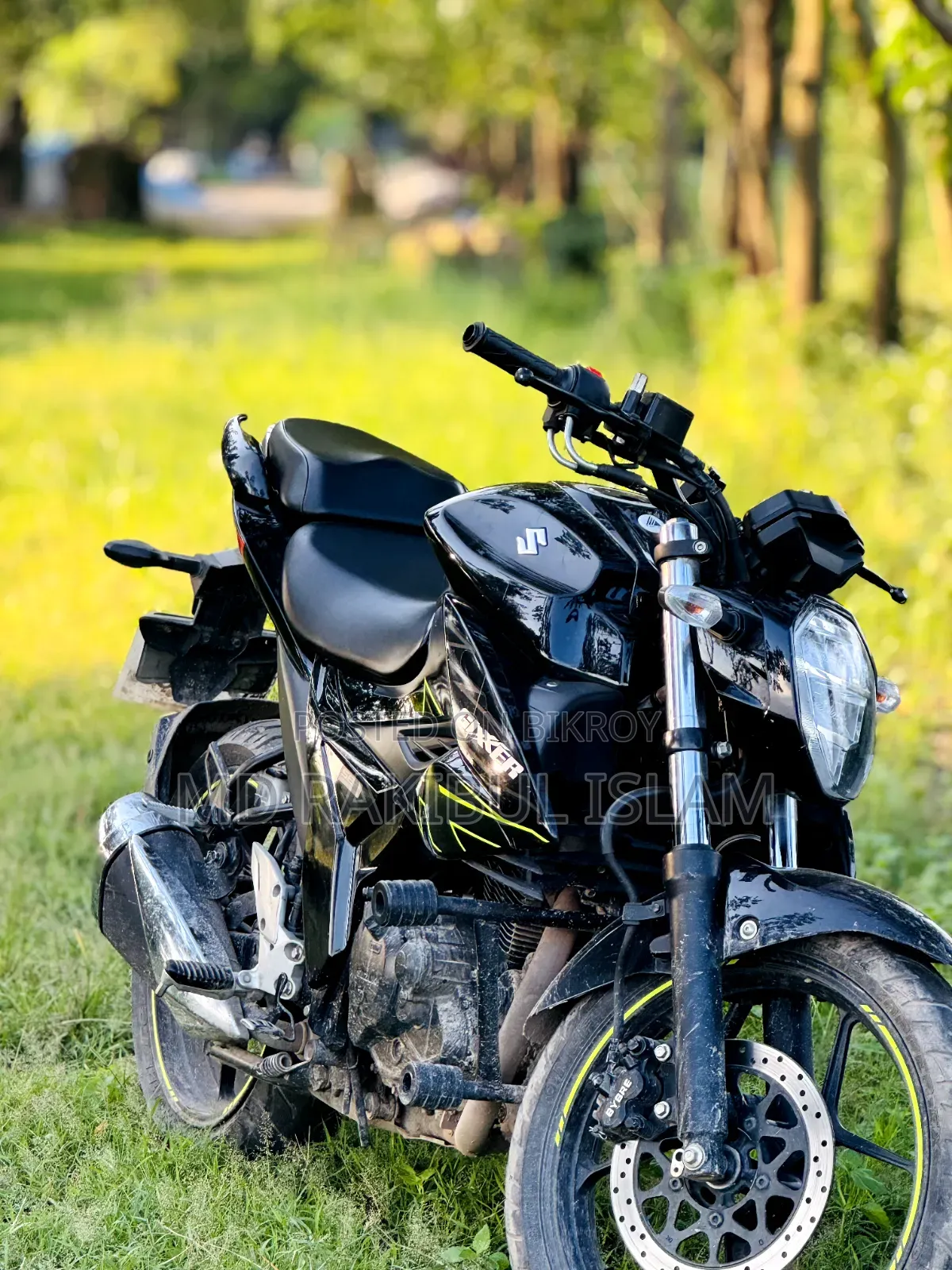 Suzuki Gixxer Fi ABS 2024 Black