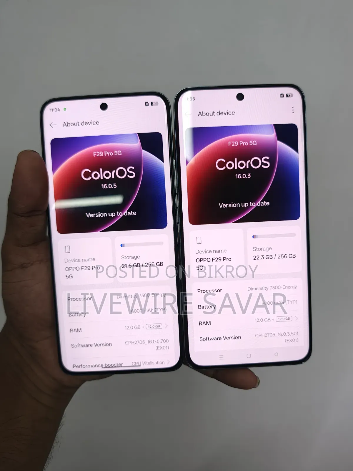 Oppo F29 256 GB White