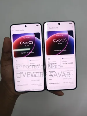 Oppo F29 256 GB White