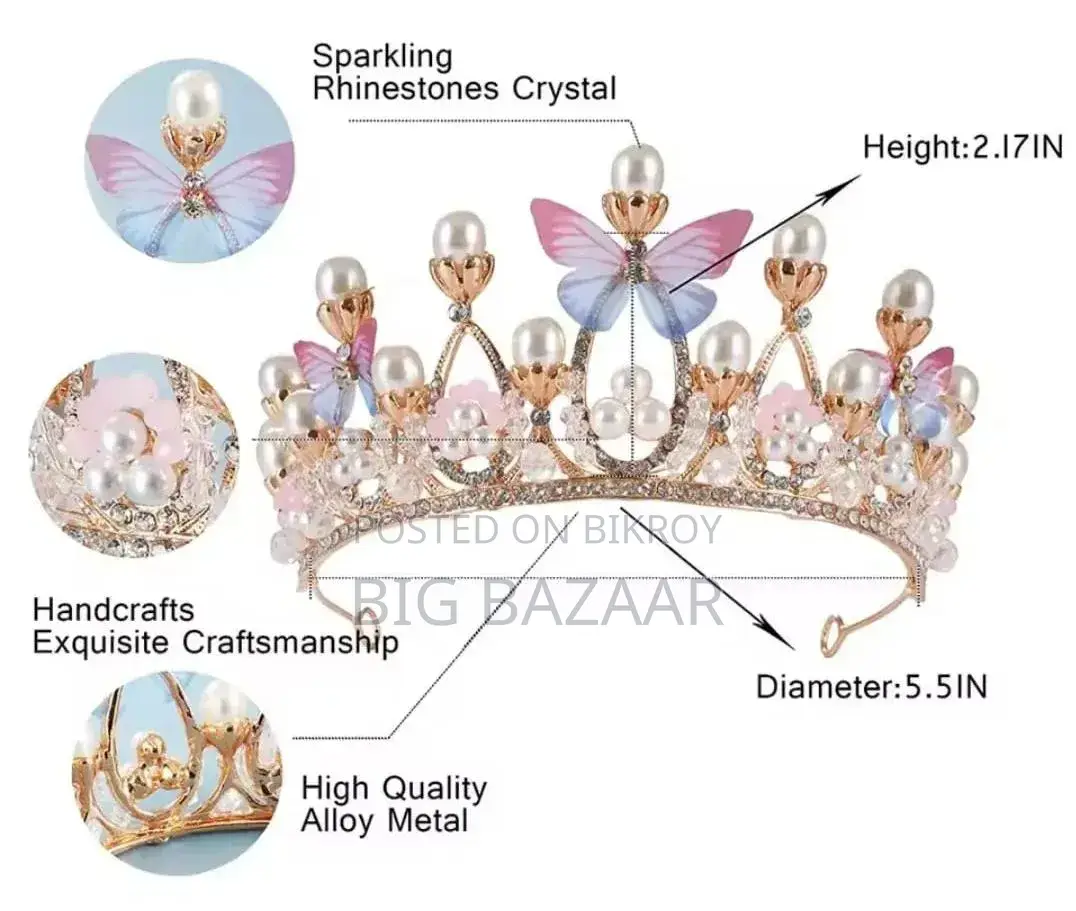 Princess Crown for Girls