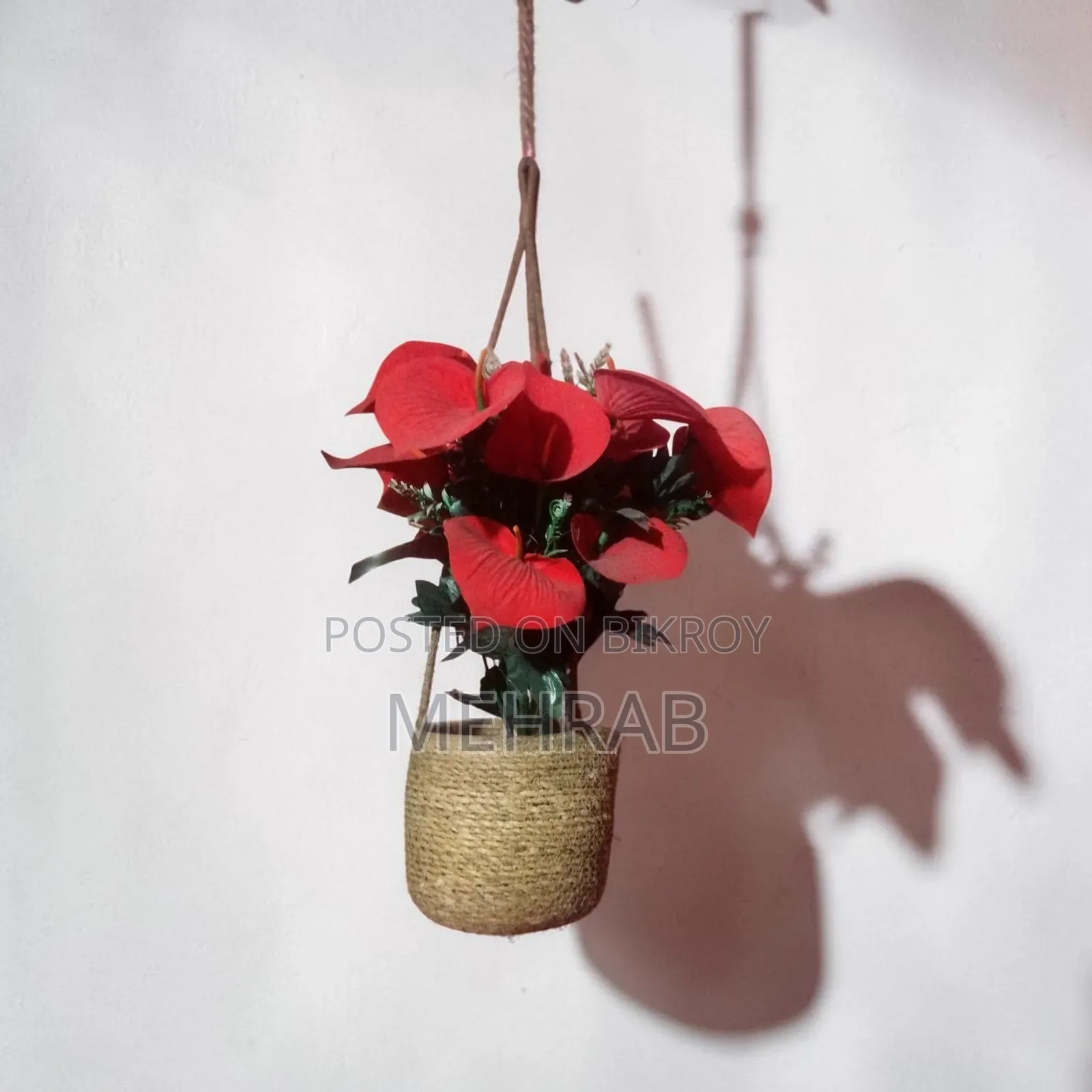 Keep this wonderful hanging planter in your collection to decorate your home!
