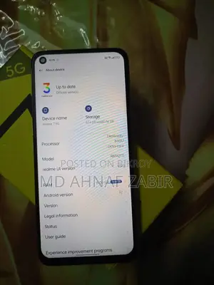 Realme 7 5G 128 GB Blue
