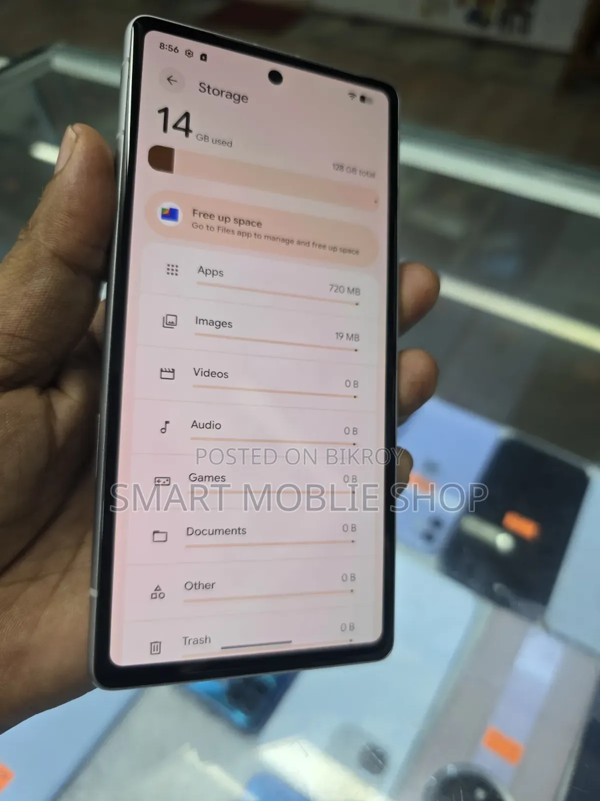 নতুন গুগল পিক্সেল ৭এ ১২৮ জিবি সাদা