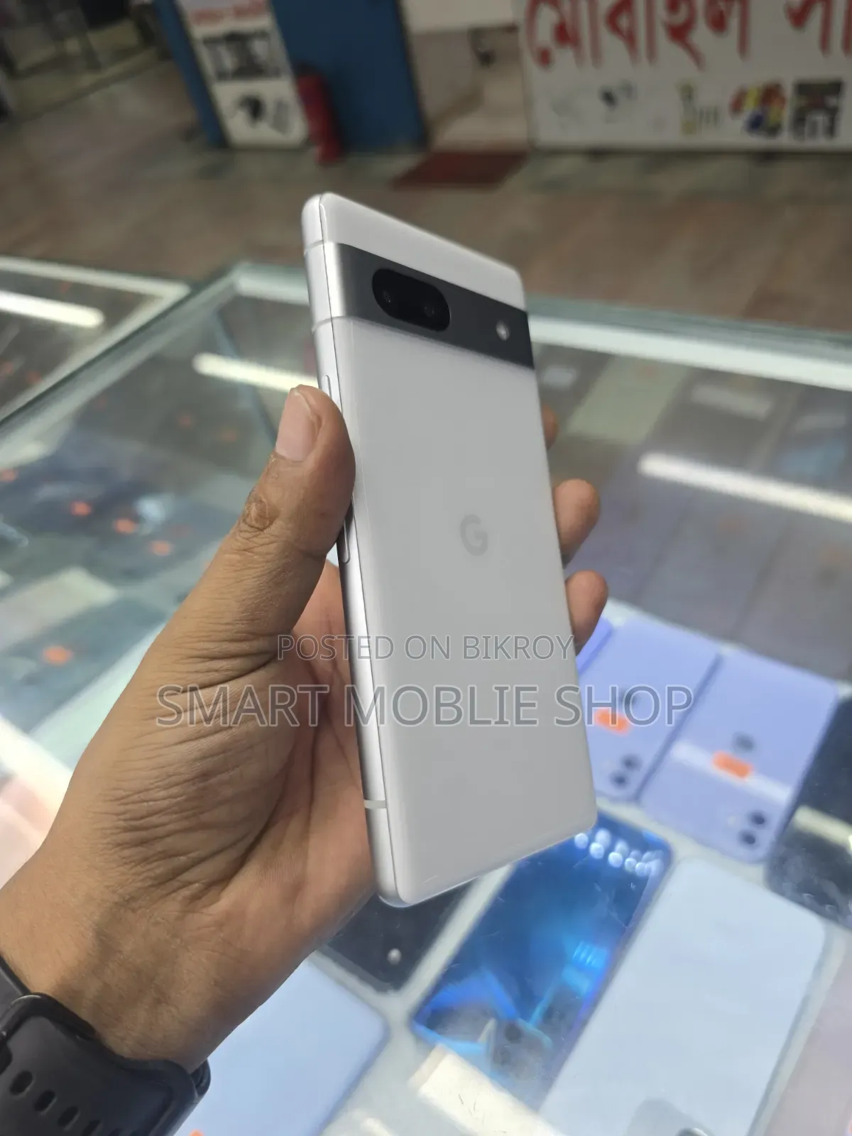নতুন গুগল পিক্সেল ৭এ ১২৮ জিবি সাদা