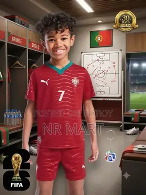 প্রিমিয়াম বেবি ওয়ার্ল্ড কাপ জার্সি সেট