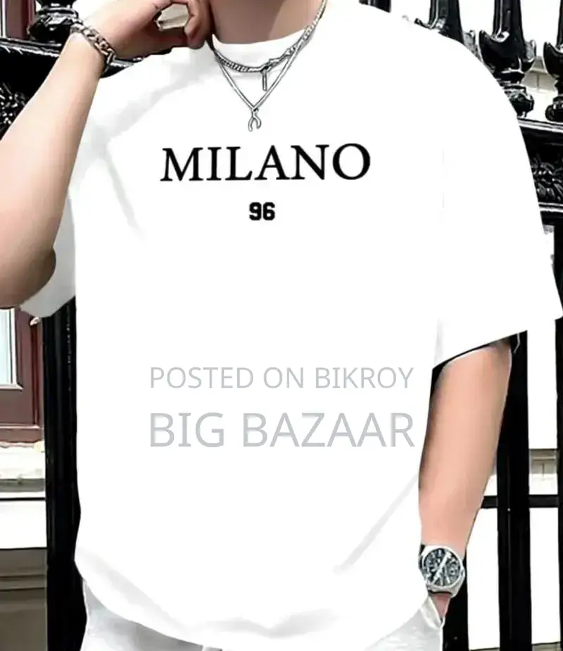 Drop Shoulder Tshirt With DTF Print