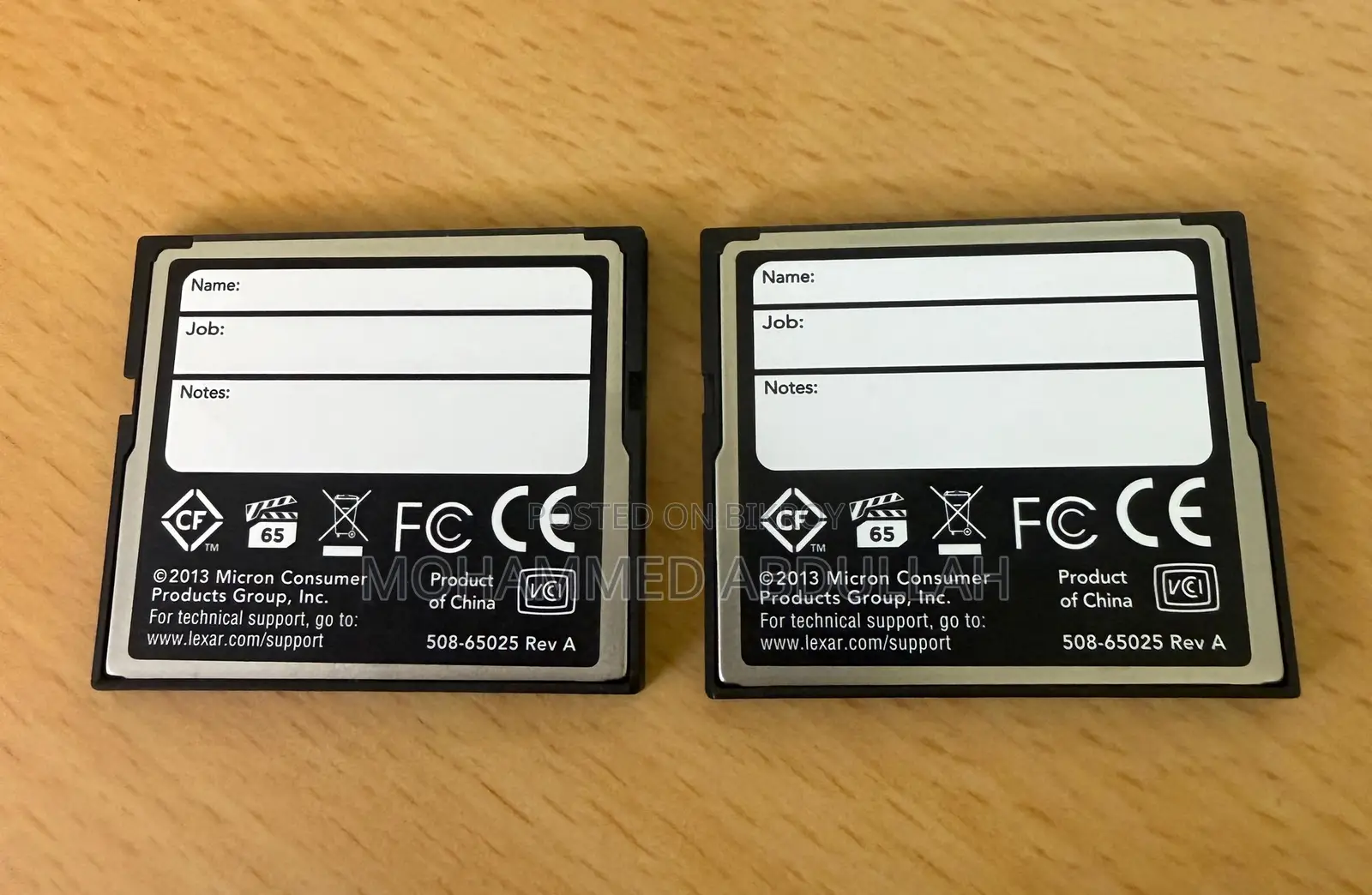 2 X Lexar Professional 1066x 64GB CF UDMA7 (USA)