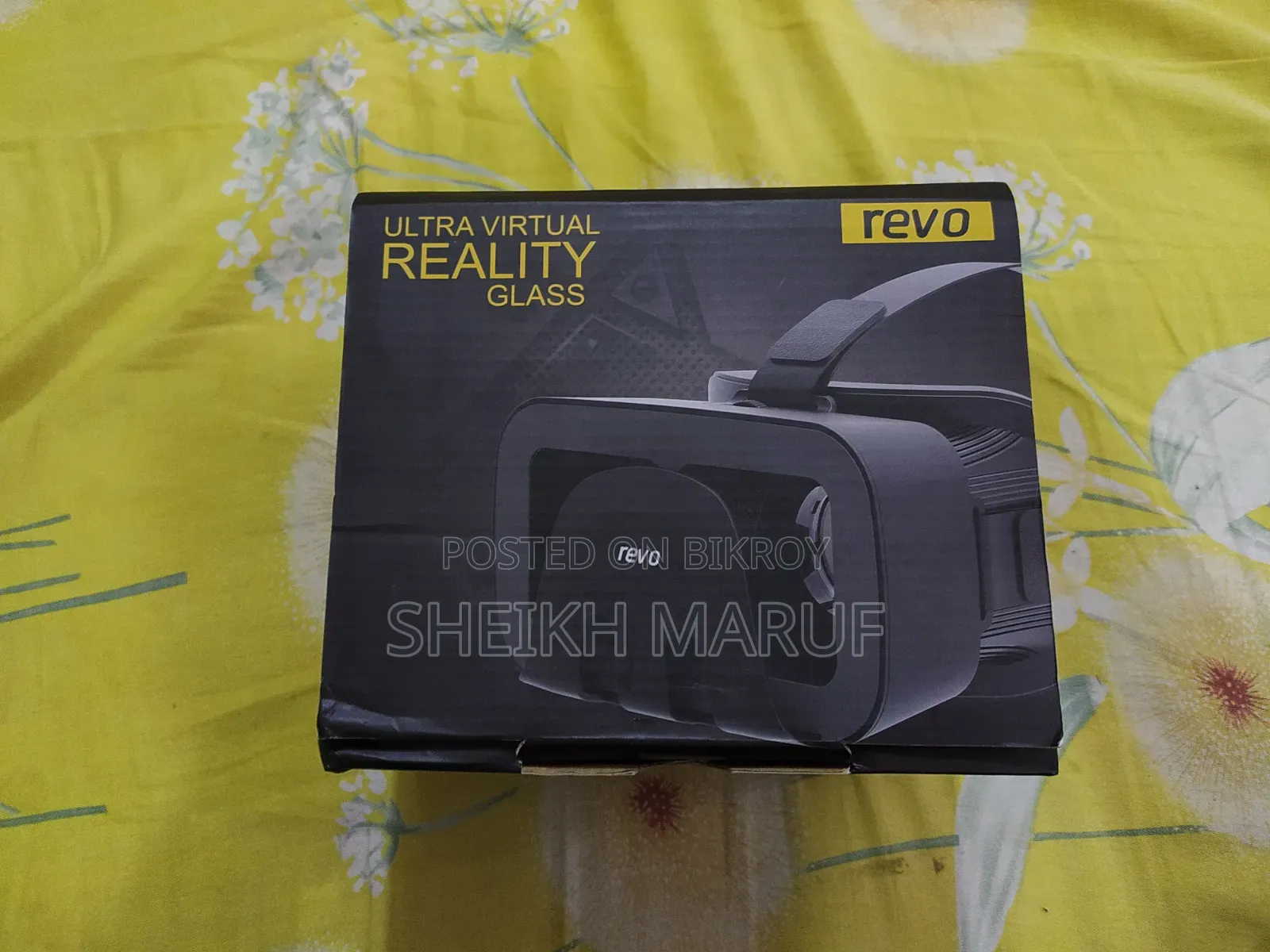 Vr Box 3d Virtual Reality Headset (Phone Compatible)