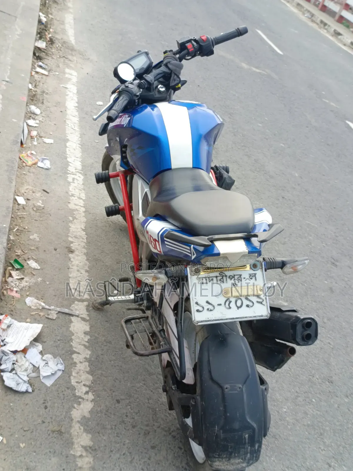 টিভিএস অ্যাপাচি আরটিআর ১৬০ ৪ভি ২০২০ ব্লু