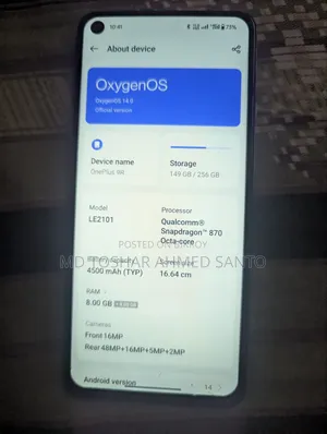 OnePlus 9R 256 GB Blue