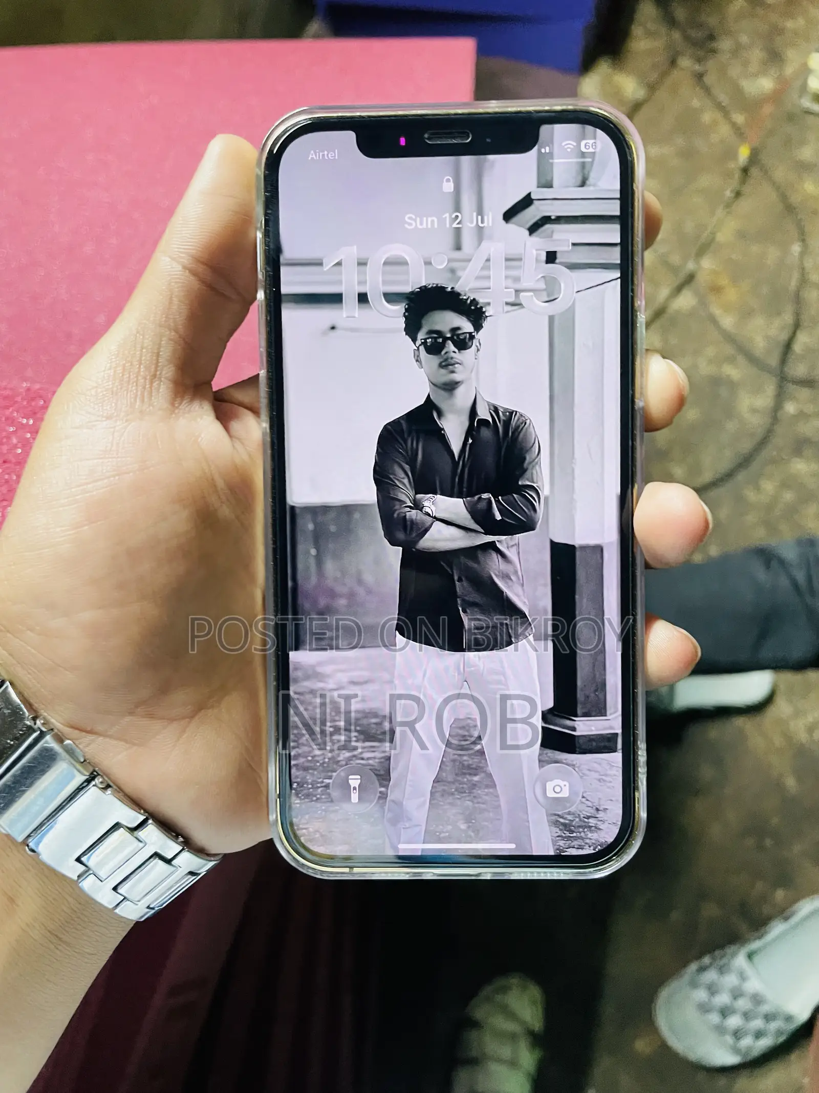 নতুন অ্যাপল আইফোন ১২ প্রো ১২৮ জিবি রোজ গোল্ড