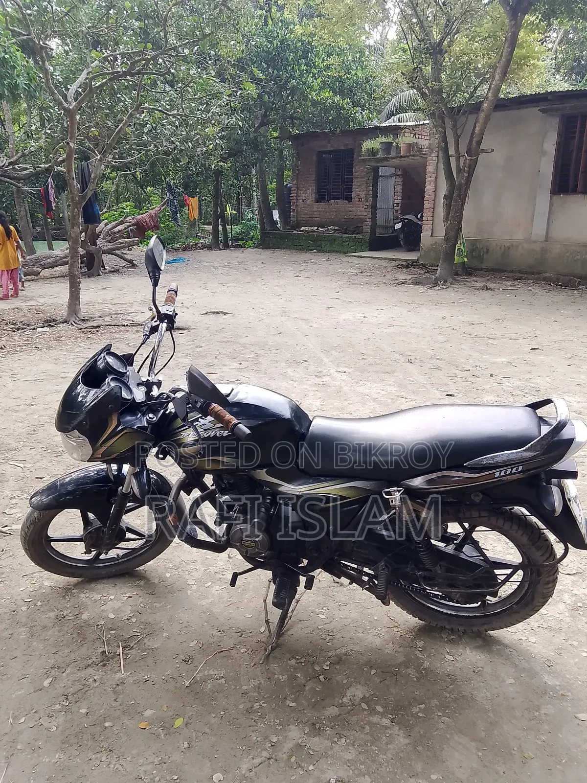 Bajaj Discover 100 2016 Green