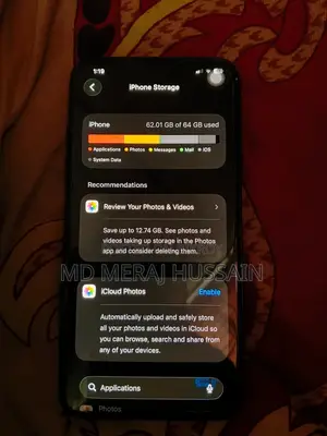 অ্যাপল আইফোন ১১ প্রো ম্যাক্স ৬৪ জিবি কালো
