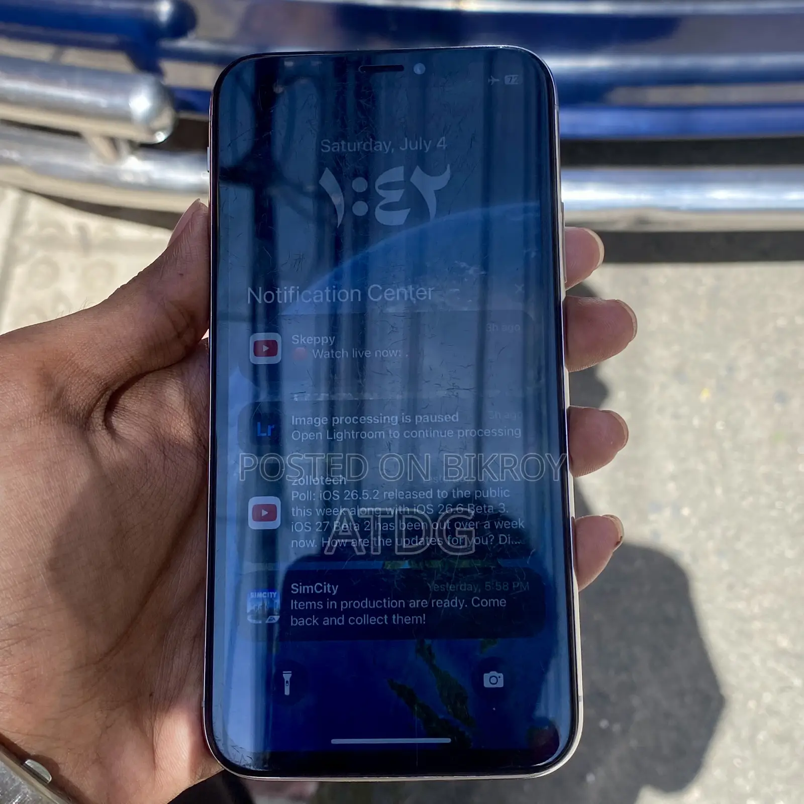 অ্যাপল আইফোন এক্স ২৫৬ জিবি সিলভার