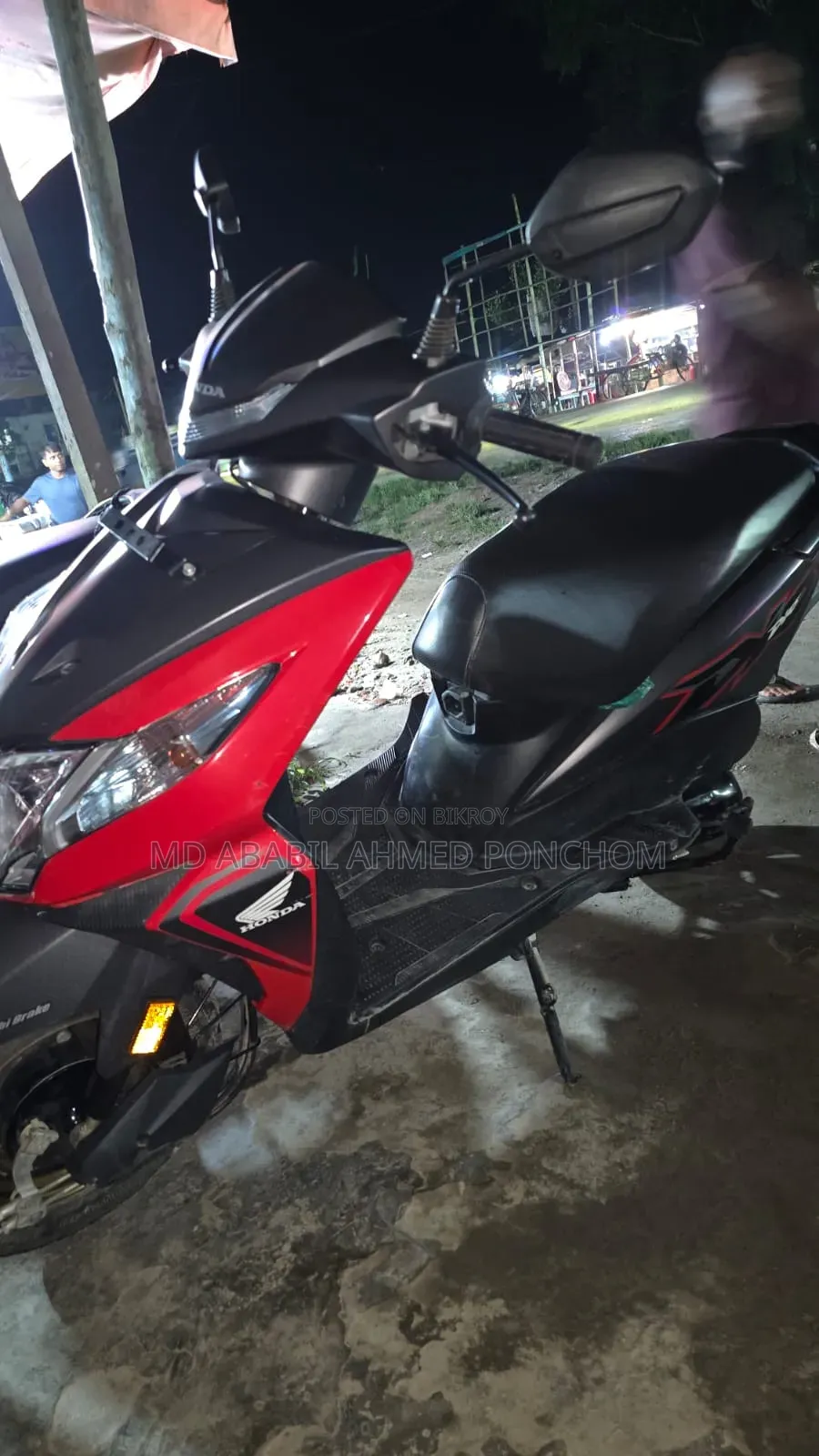 New Honda Dio 2025 Red
