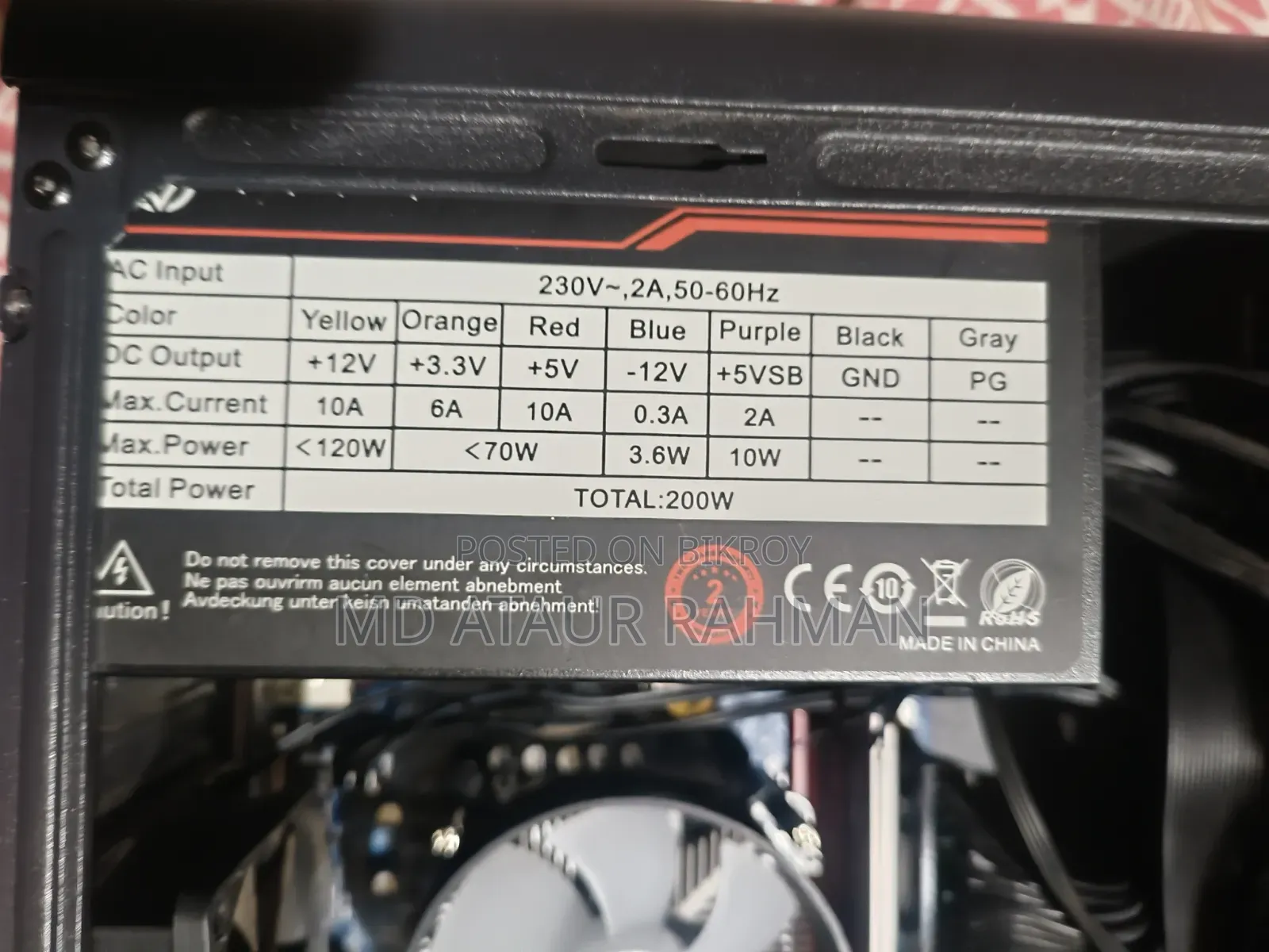 Desktop Computer 8GB Intel Core i5 SSD 128GB