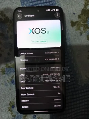 Infinix GT 30 Pro 256 GB White