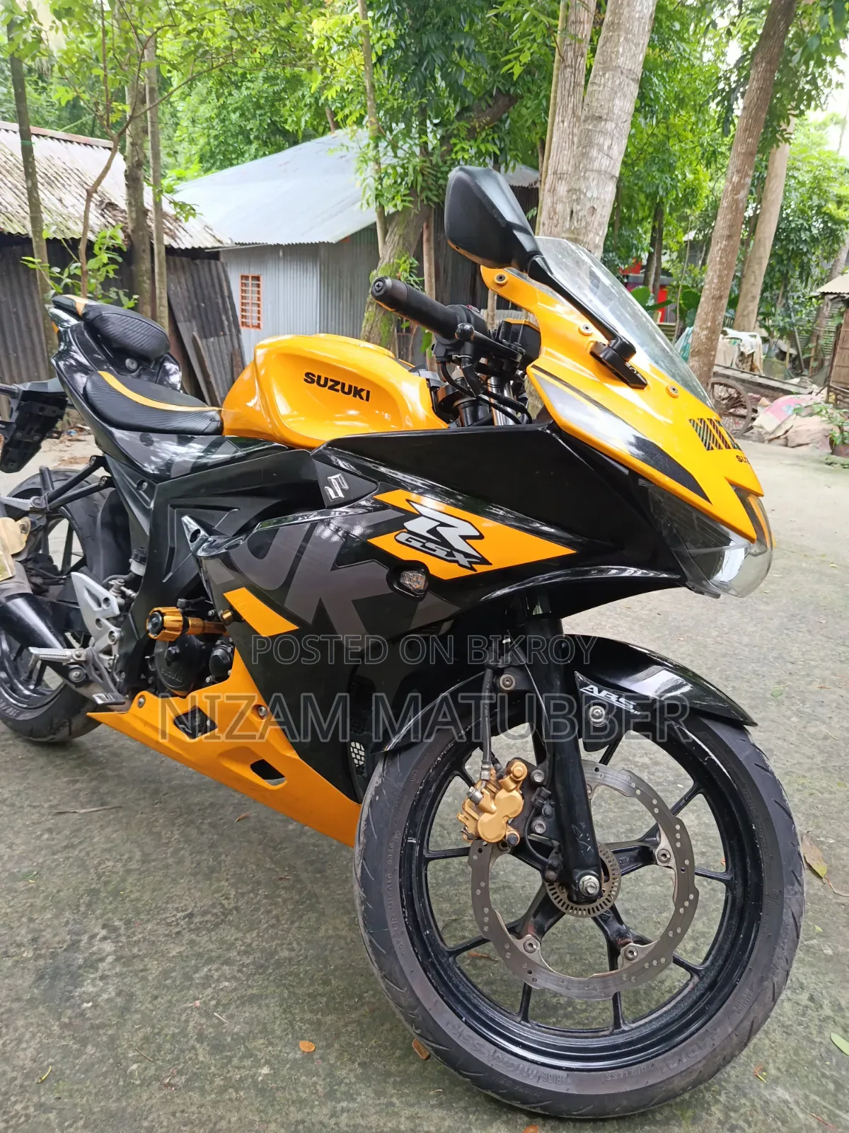 Suzuki GSX-R 2024 Yellow