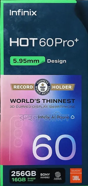 Infinix Hot 60 Pro+ 256 GB Black