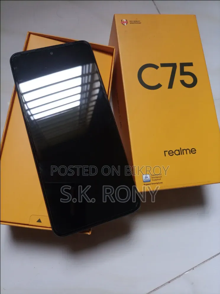 Realme C75 128 GB Black