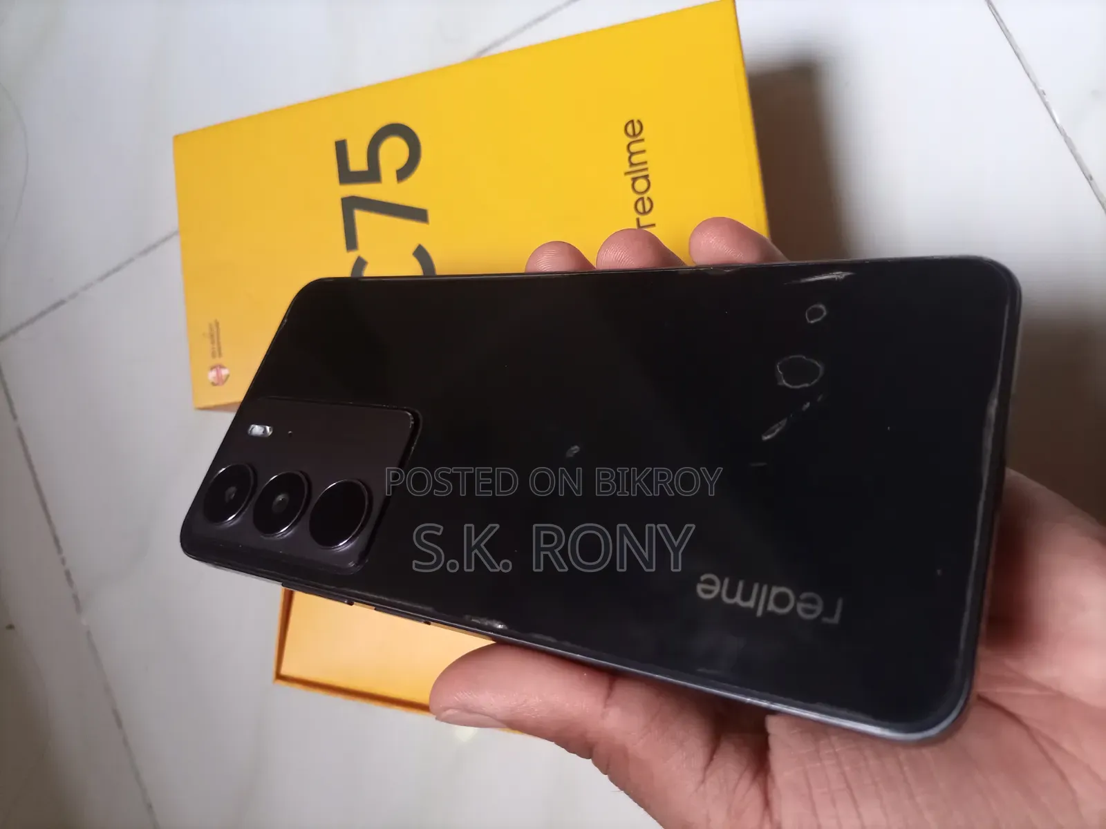 Realme C75 128 GB Black