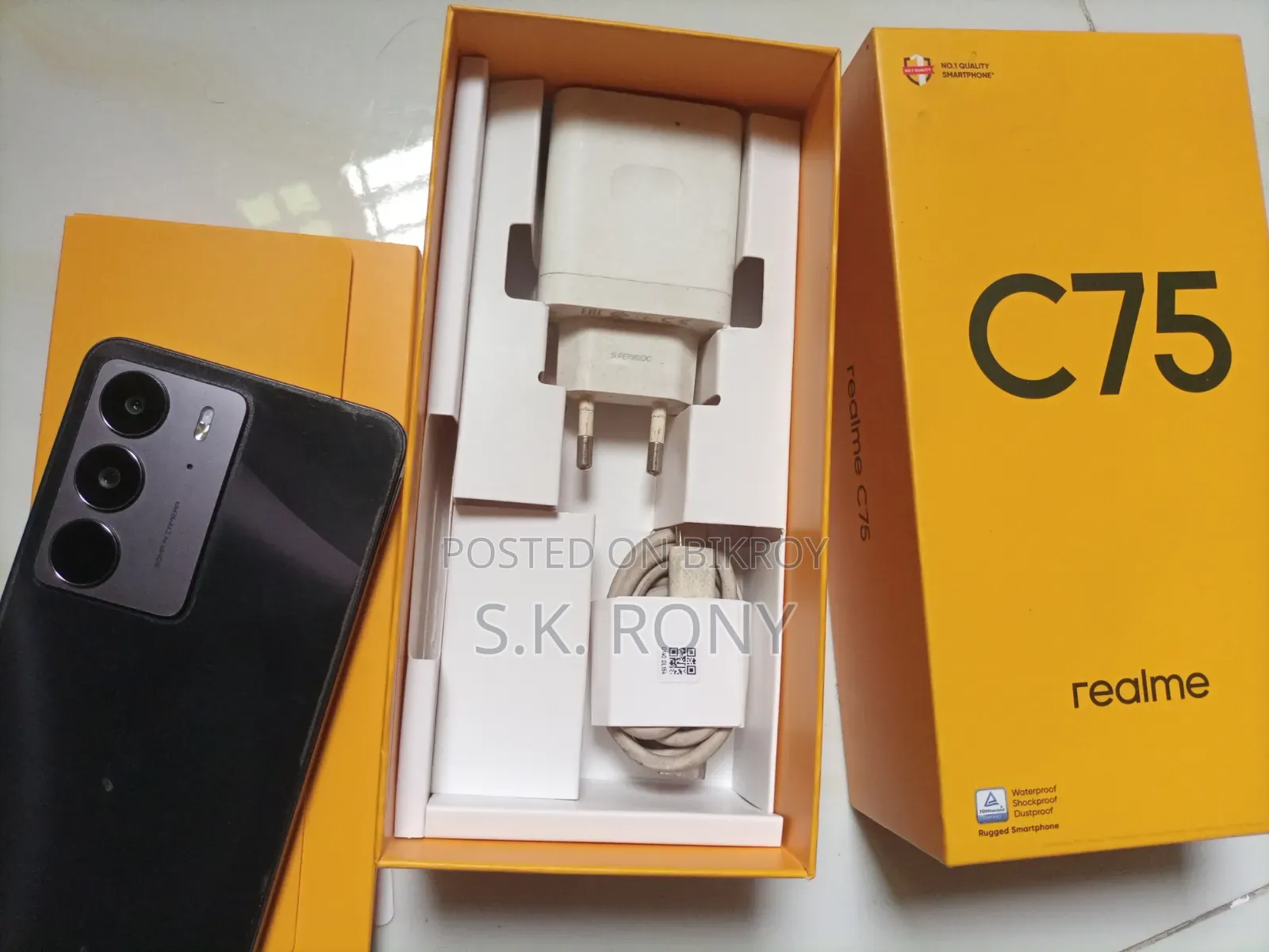 Realme C75 128 GB Black