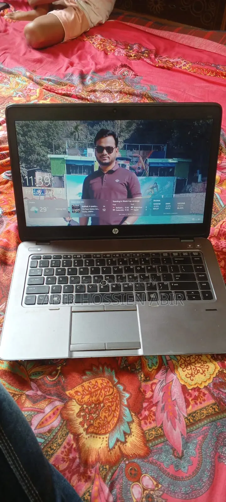 ল্যাপটপ এইচপি এলিটবুক ৮৪০ জি৩ ৪জিবি ইন্টেল কোর আই৫ ইএমএমসি ২৫০জিবি