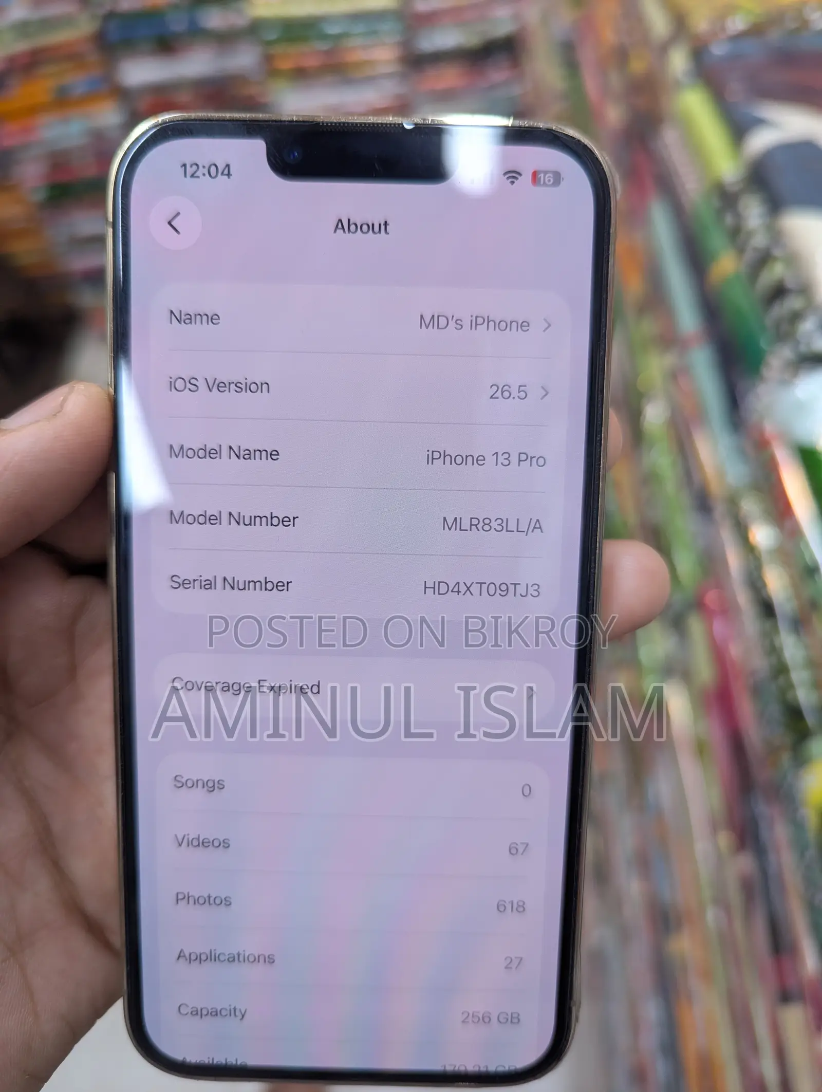 Apple iPhone 13 Pro 256 GB Rose Gold