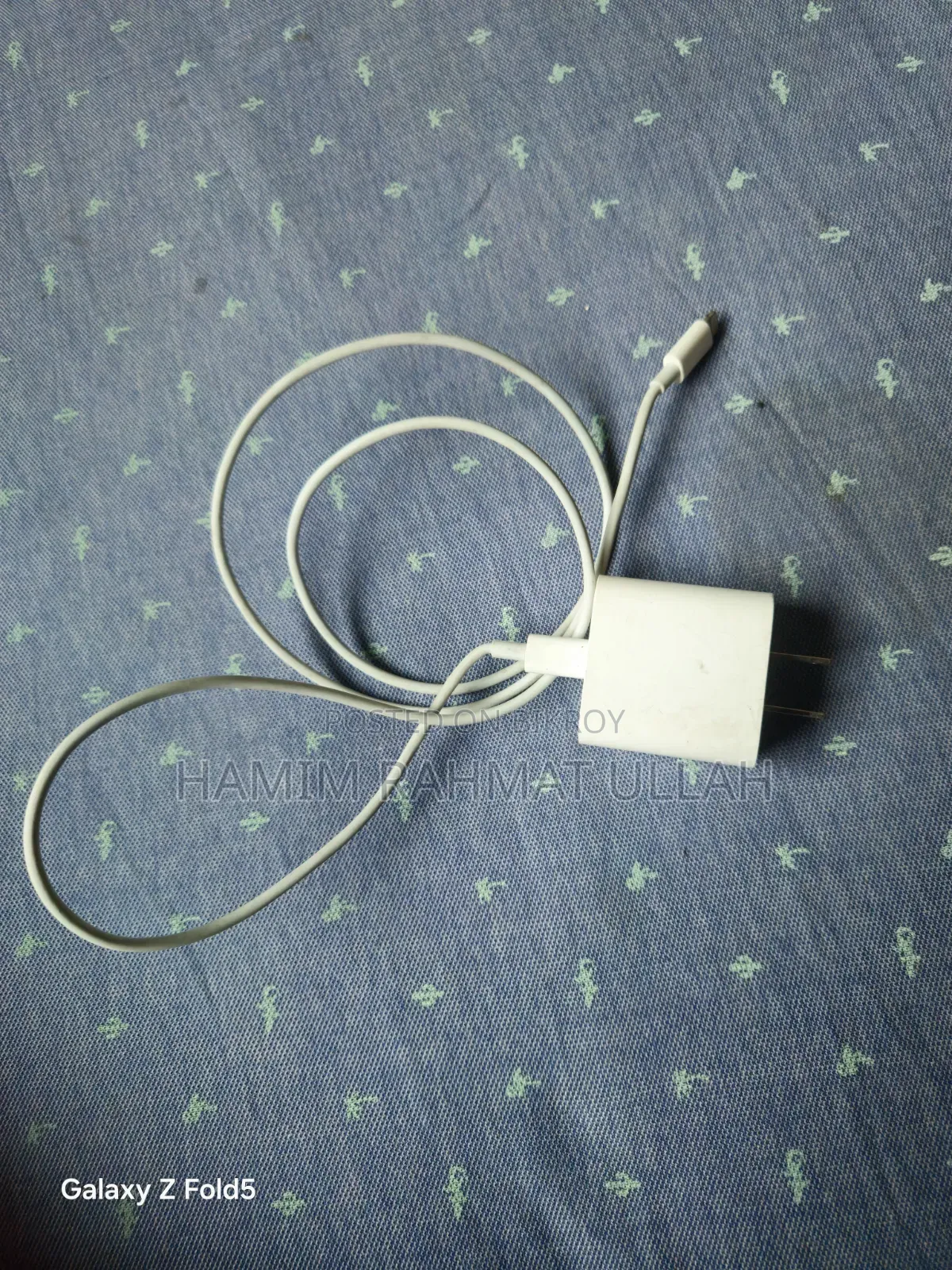 I Phone Lightning Cable and Charger.