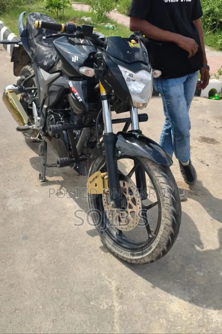 Suzuki Gixxer Monotone 2023 Black