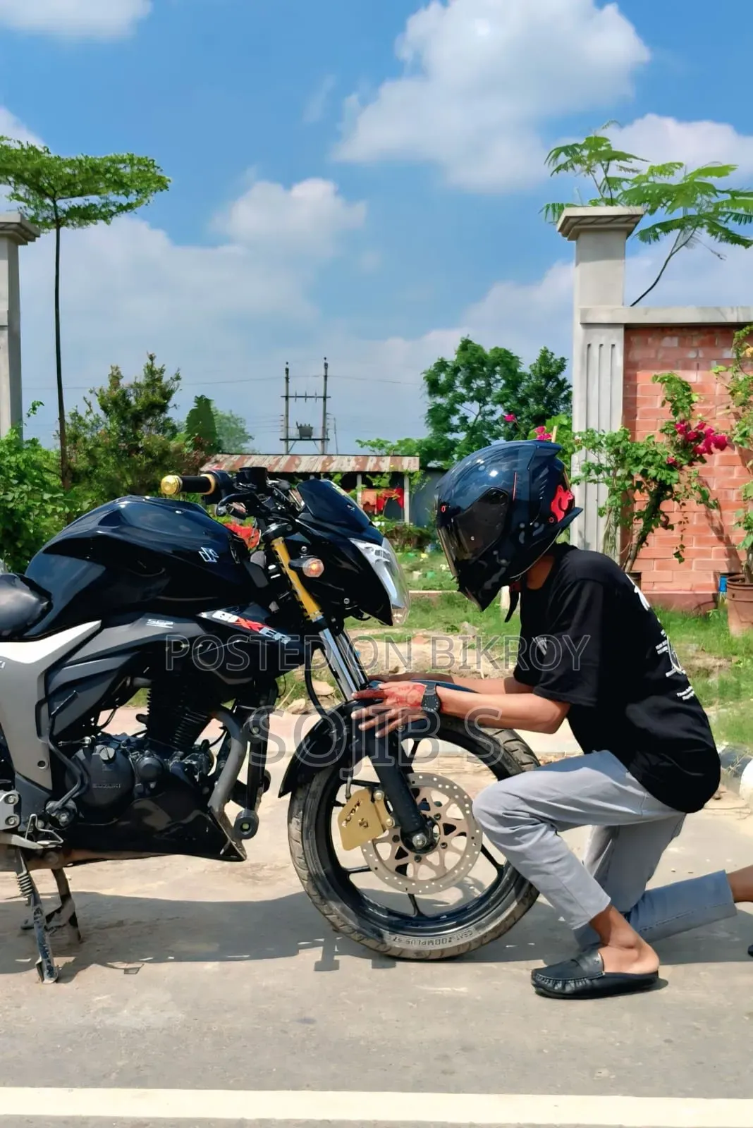 Suzuki Gixxer Monotone 2023 Black