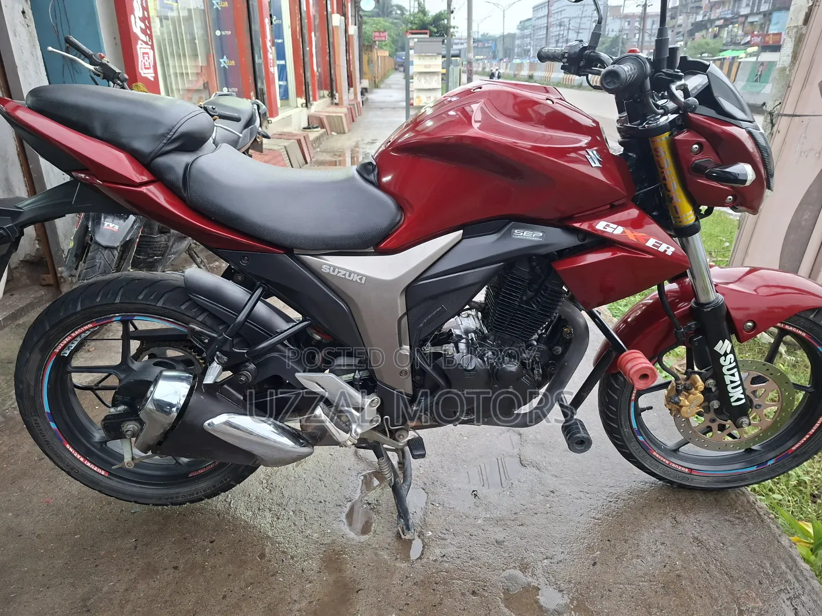 Suzuki Gixxer Monotone 2023 Red