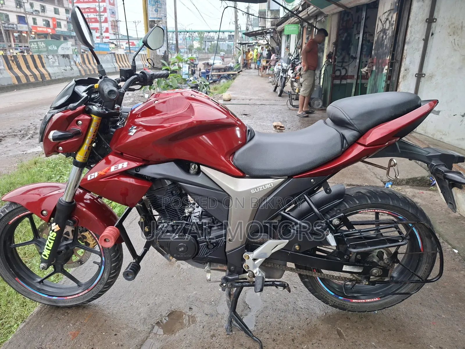 Suzuki Gixxer Monotone 2023 Red