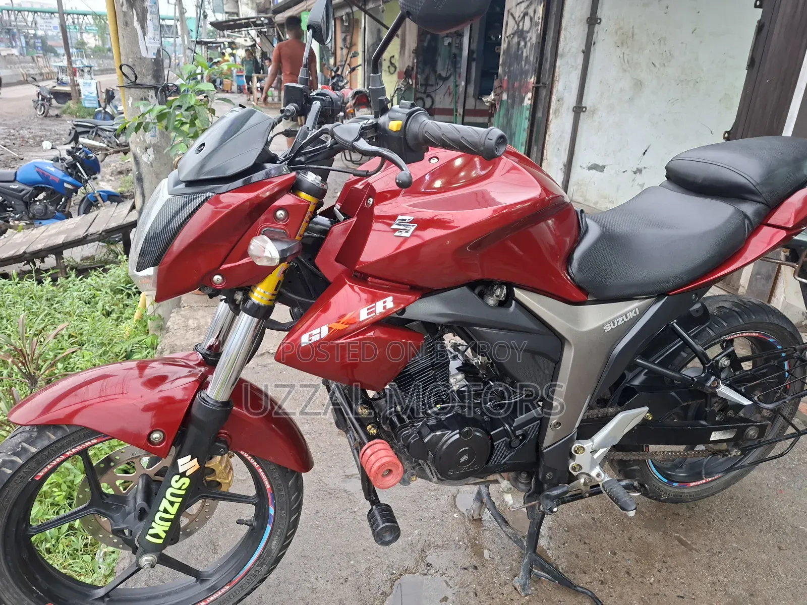 Suzuki Gixxer Monotone 2023 Red