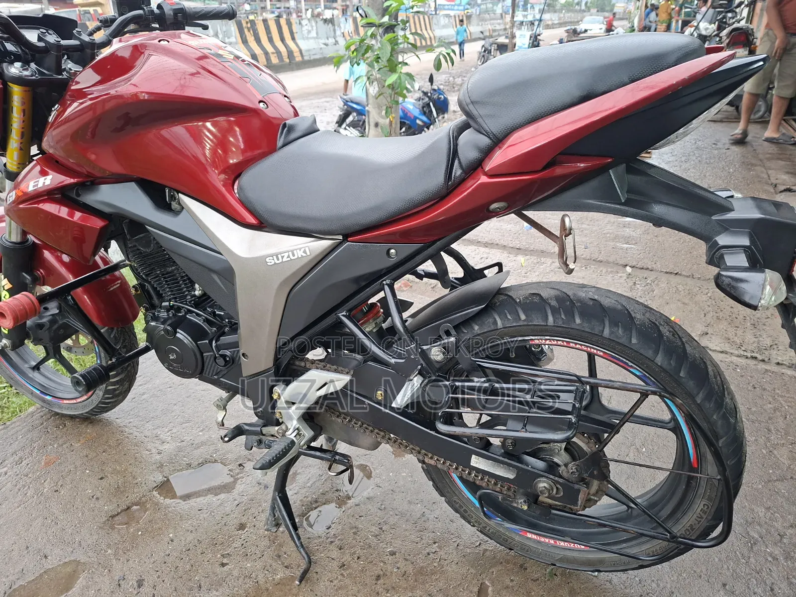 Suzuki Gixxer Monotone 2023 Red