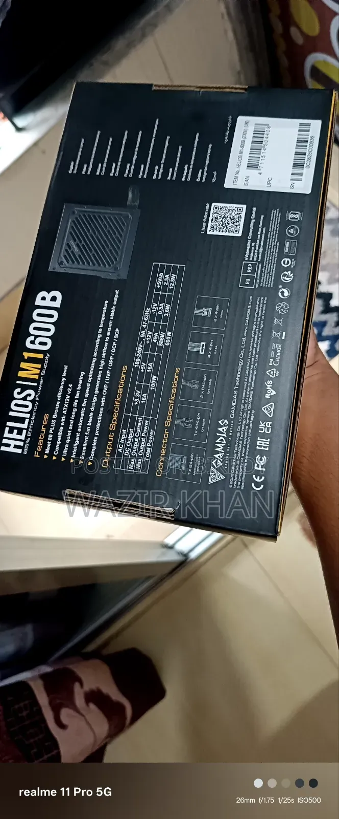 Gamdias Power Supply (Psu)