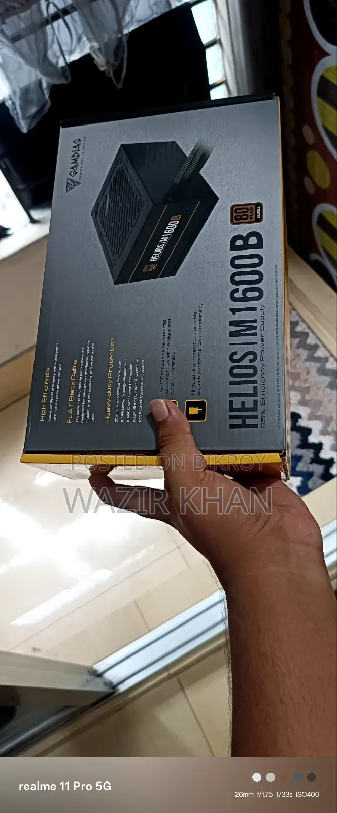 Gamdias Power Supply (Psu)