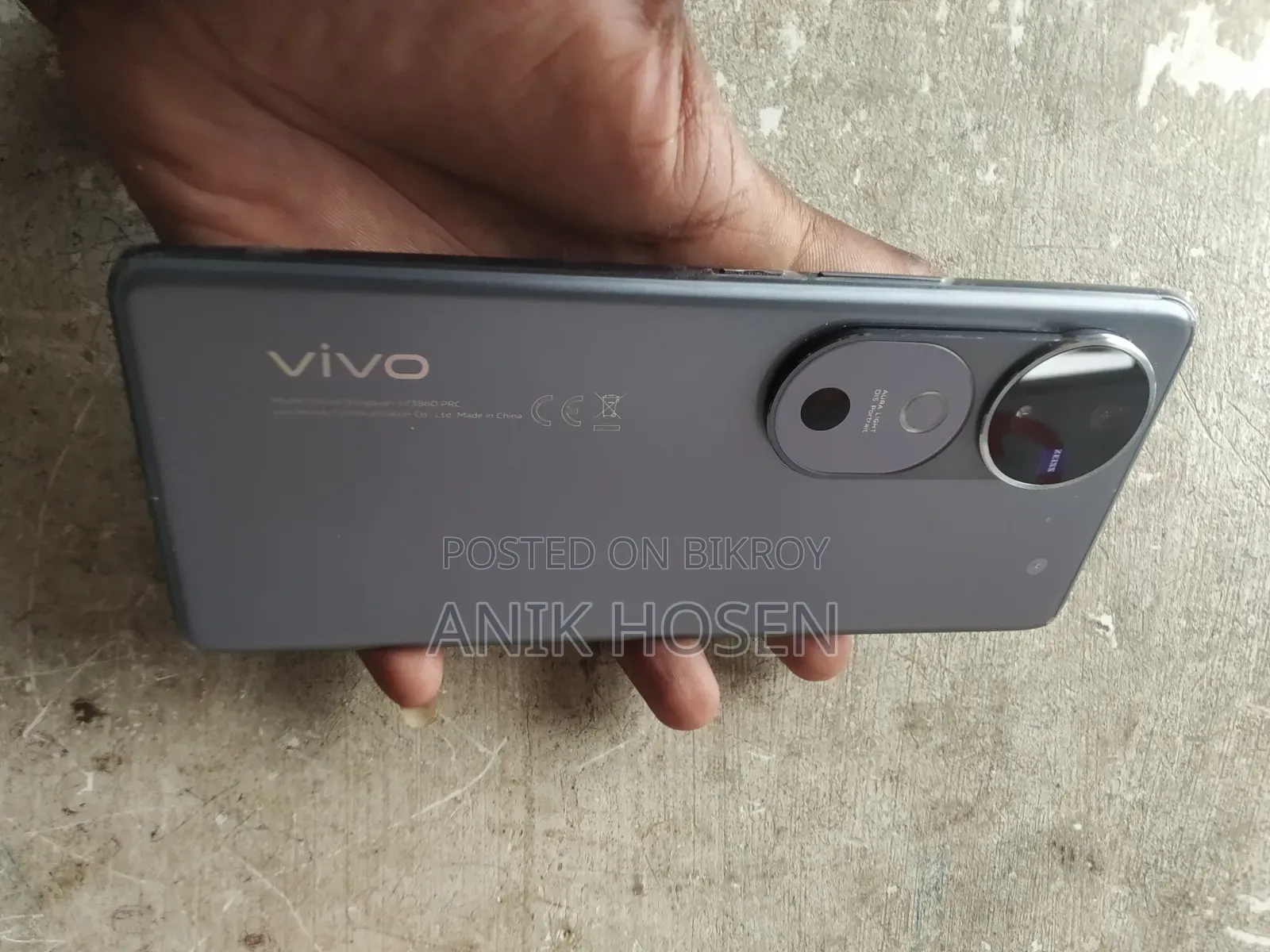 Vivo V40 256 GB Black