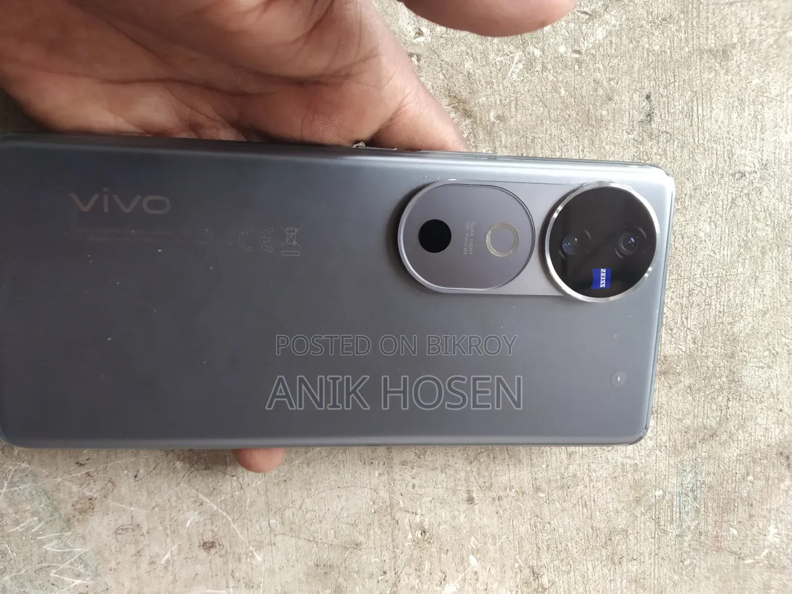 Vivo V40 256 GB Black