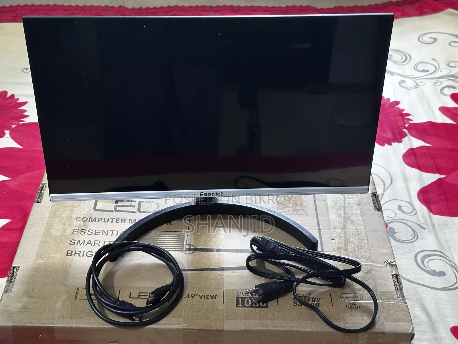 22" Inch Borderless Monitor