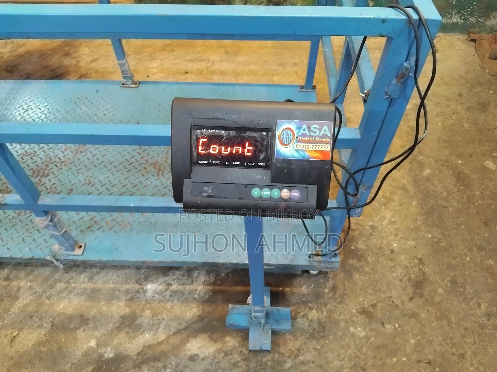 New Digital Livestock Weighing Scale – Used Only 3 Days