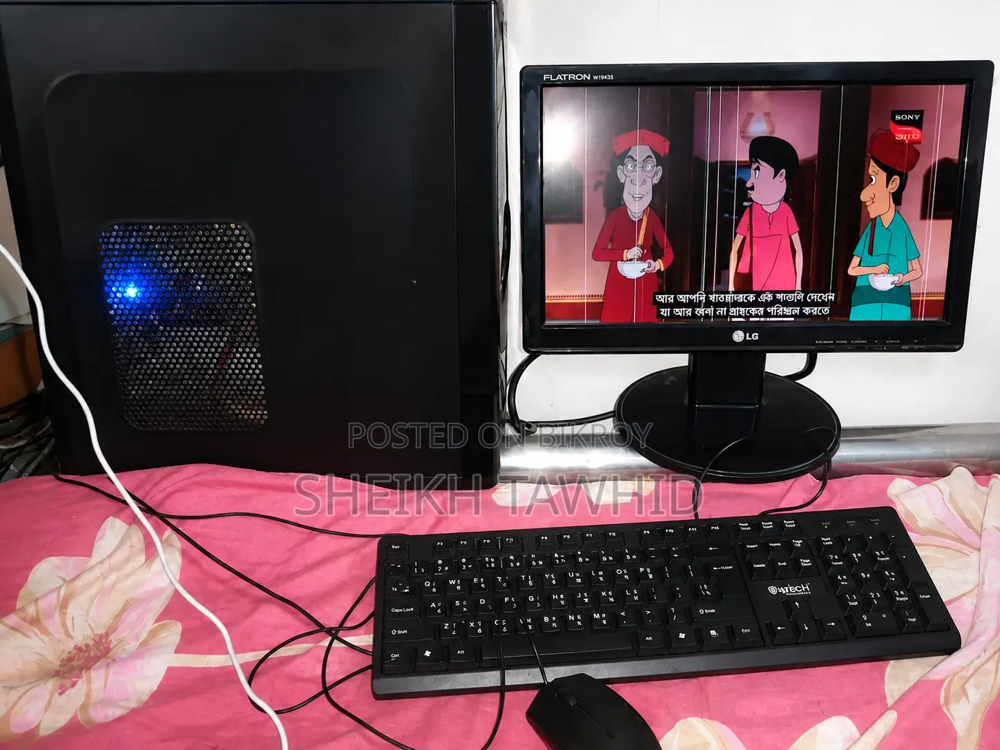 Desktop Computer 4GB HDD+SSD 128GB