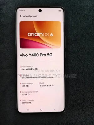 Vivo Y400 Pro 128 GB White