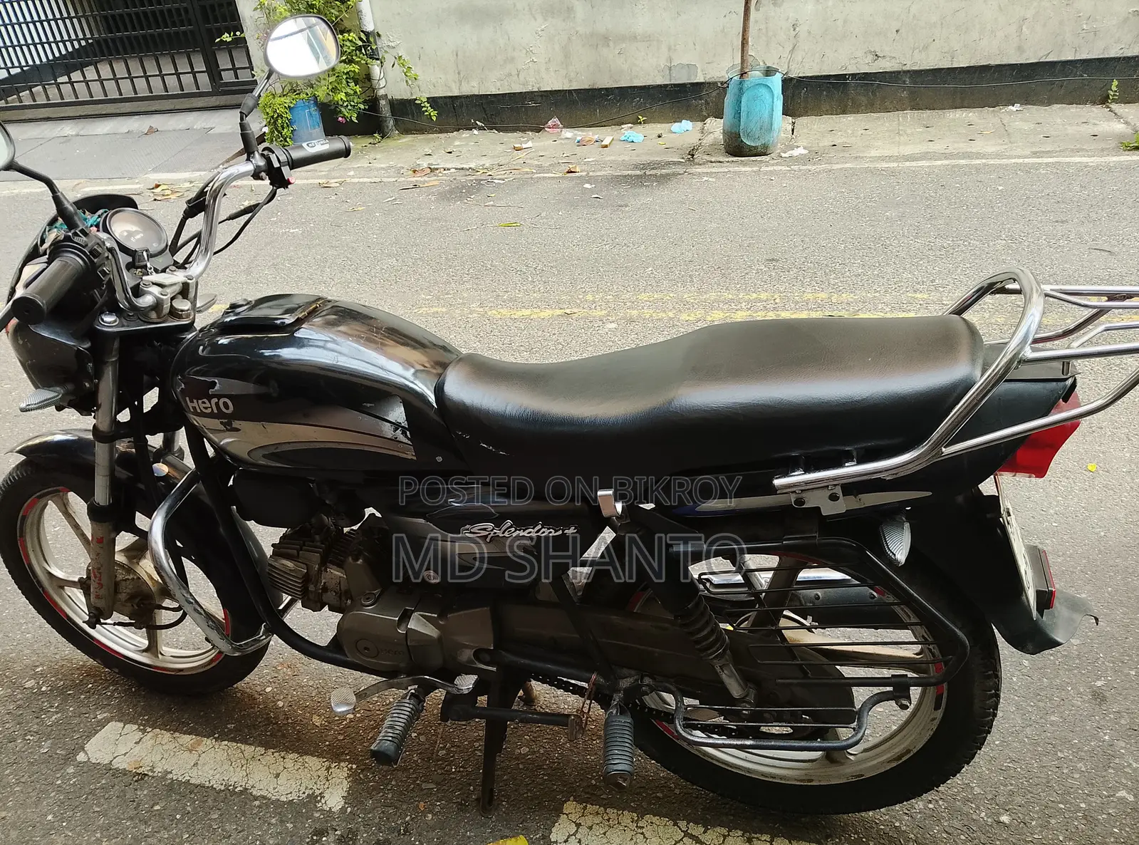 Hero Splendor Plus 2018 Black