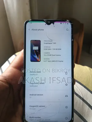OnePlus 6T 128 GB Black