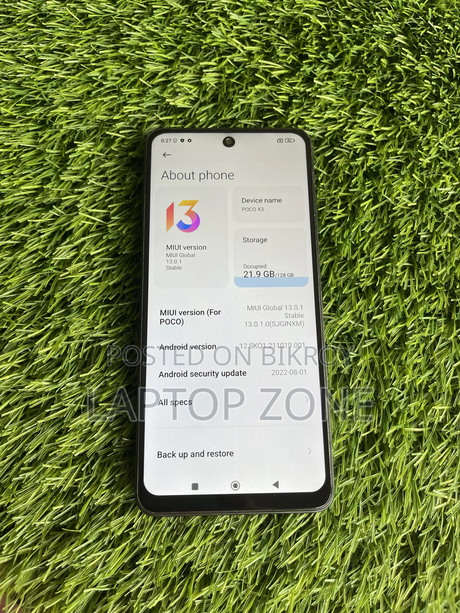 Xiaomi Poco X3 128 GB Black