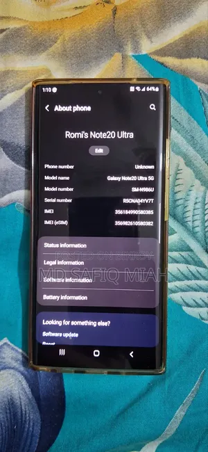 Samsung Galaxy Note 20 5G 256 GB Bronze